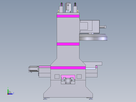 G965 立式加工中心（含参数）左视缩略图