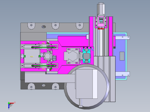 G965 立式加工中心（含参数）俯视缩略图