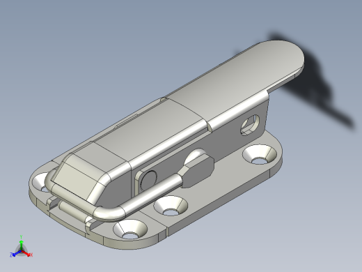 搭扣正等轴测缩略图