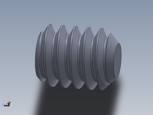 UNC 平头紧定螺钉-UNC SET SCREW 3-48 x 0.125.SLDPRT