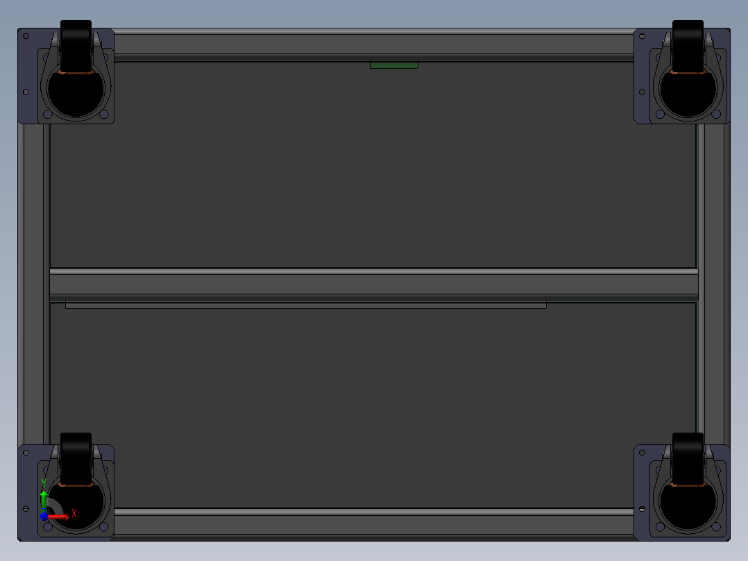 同步带打磨机前视图
