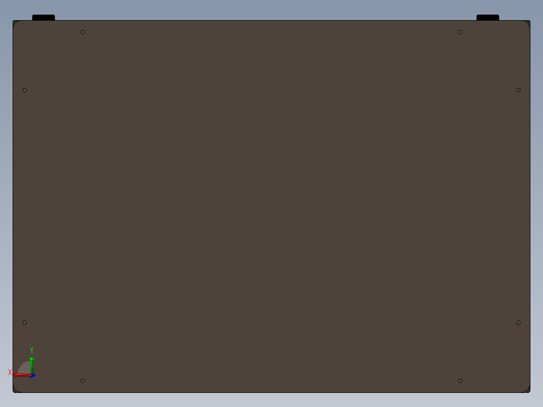 同步带打磨机后视图