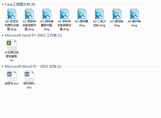 JS15-绞龙式和面机设计[含全套图和文档]缩略图