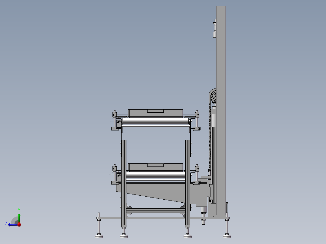 提升机构右视图