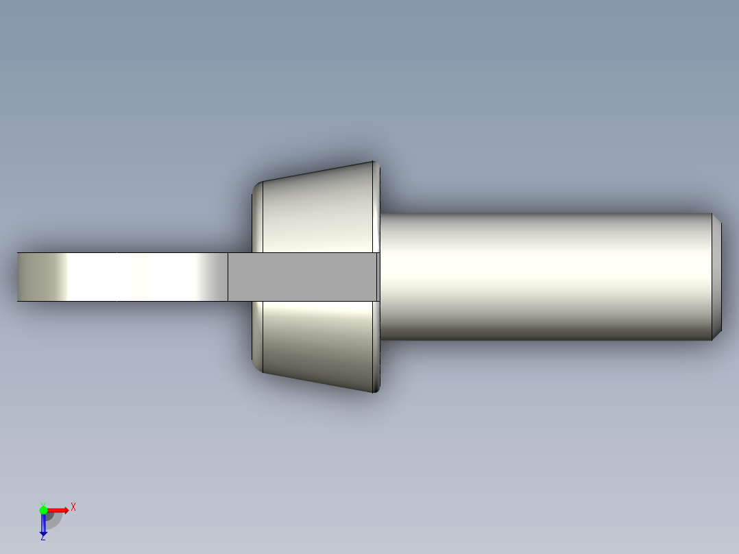 带耳螺钉-DIN_316_Wing_screws_6x0.75x16-13-11_33_2.3_17_6.stp俯视图