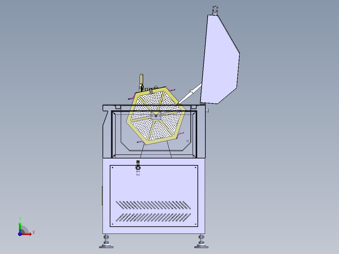 滚筒清洗机sw18前视图