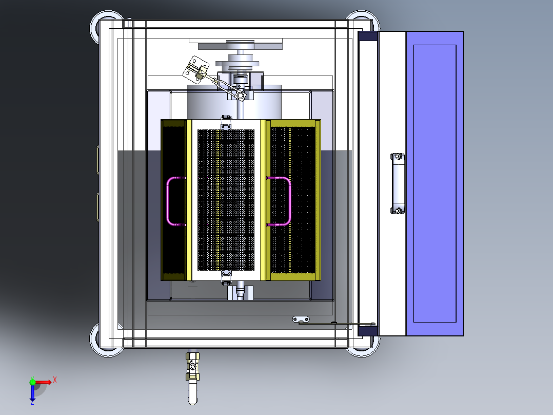 滚筒清洗机sw18俯视图