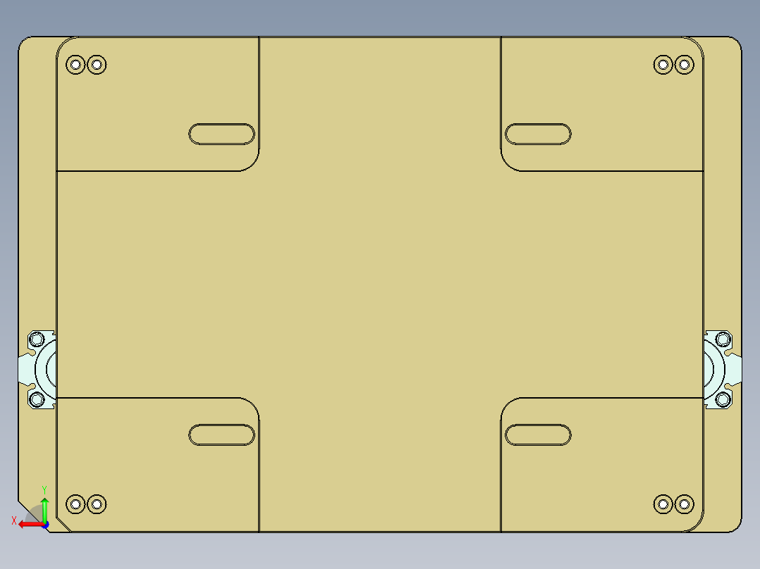 Reacher-C-笔记本CNC工装夹具三维模型CNC4-20140530后视图