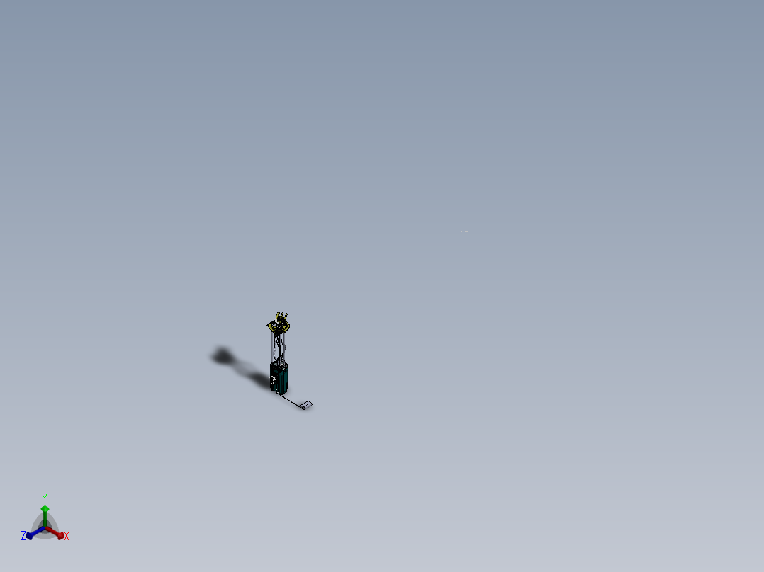 油泵检测仪sw18可编辑正等轴测图