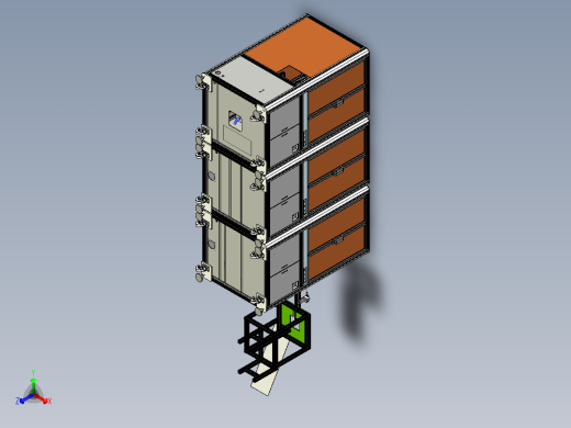 激光打标+视觉贴标+视觉装夹扣生产线x_t