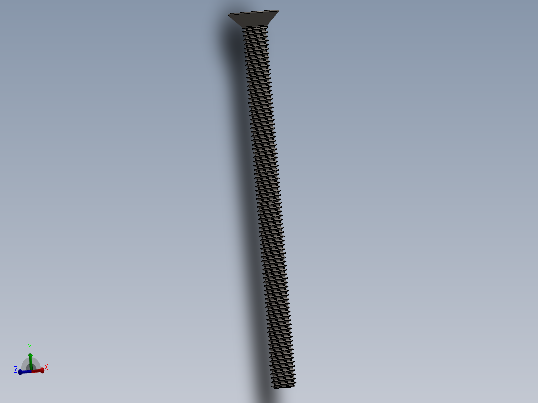 Screw_ISO_10642_M3x45_A2.SLDPRT主视图