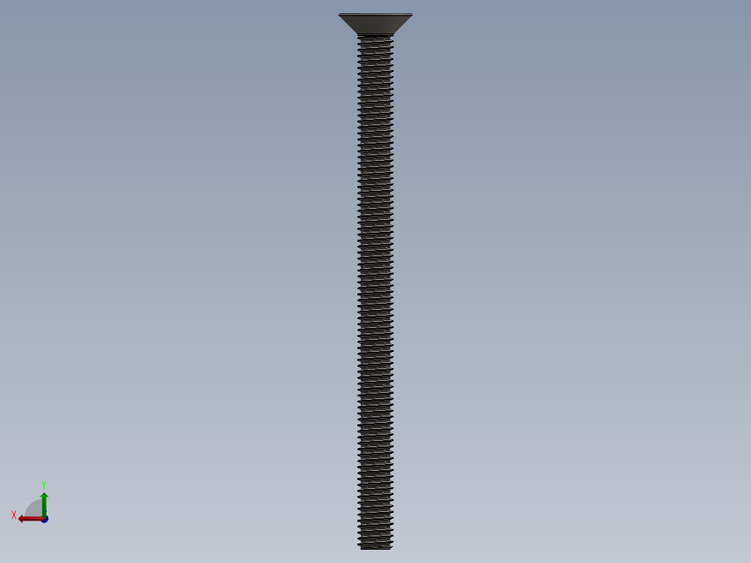 Screw_ISO_10642_M3x45_A2.SLDPRT后视图