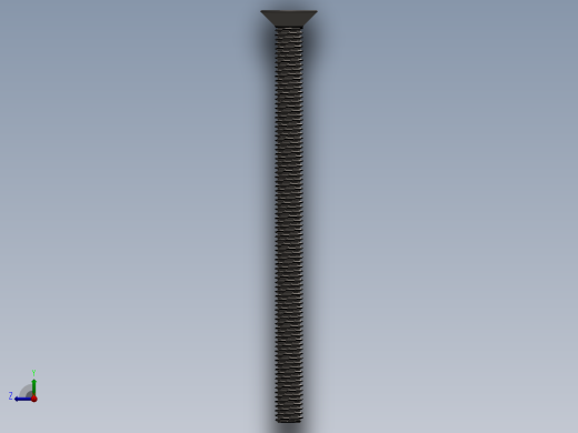 Screw_ISO_10642_M3x45_A2.SLDPRT右视缩略图