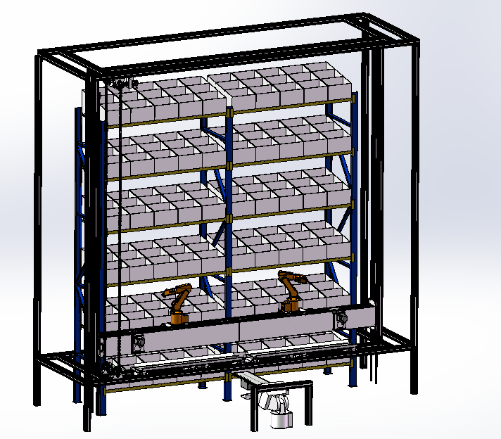 自动发药机三维模型+CAD图纸+设计说明书