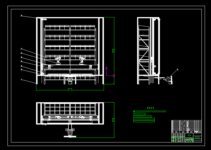 自动发药机三维模型+CAD图纸+设计说明书
