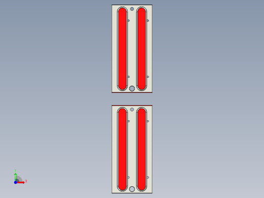 电脑摄像头保护盖侧铣外观面高光UG编程程序模型前视缩略图