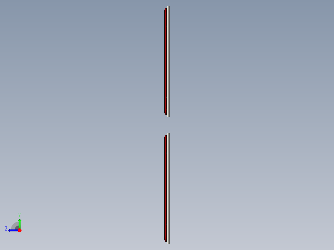 电脑摄像头保护盖侧铣外观面高光UG编程程序模型右视图