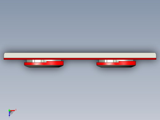 电脑摄像头保护盖侧铣外观面高光UG编程程序模型俯视缩略图