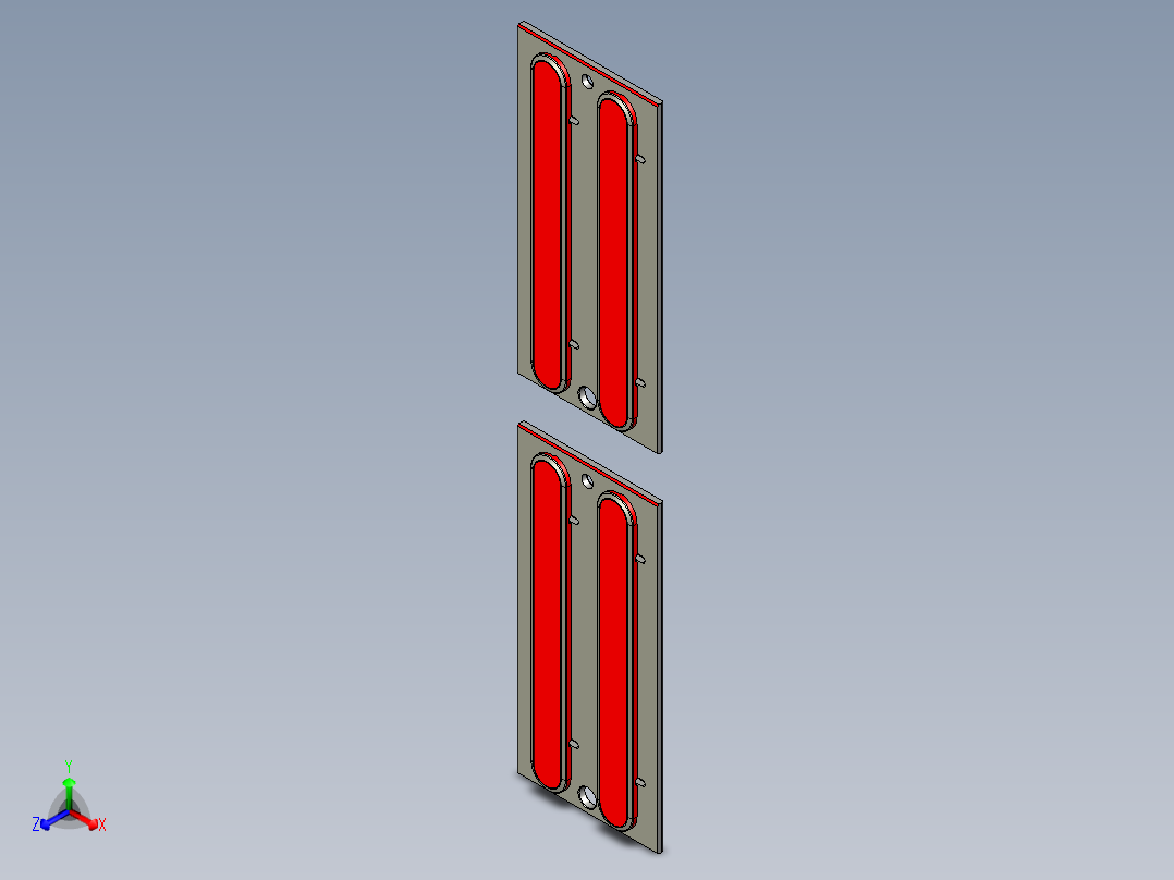 电脑摄像头保护盖侧铣外观面高光UG编程程序模型正等轴测图