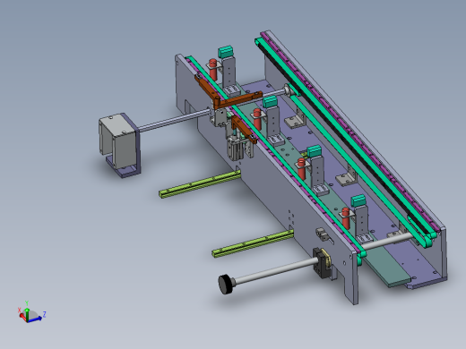 0.99米宽度可输送机构