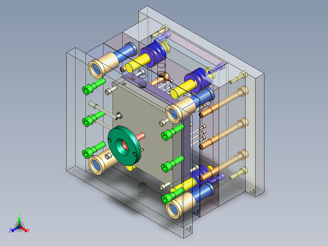 电视遥控器上盖注塑模具设计--1013631-520
