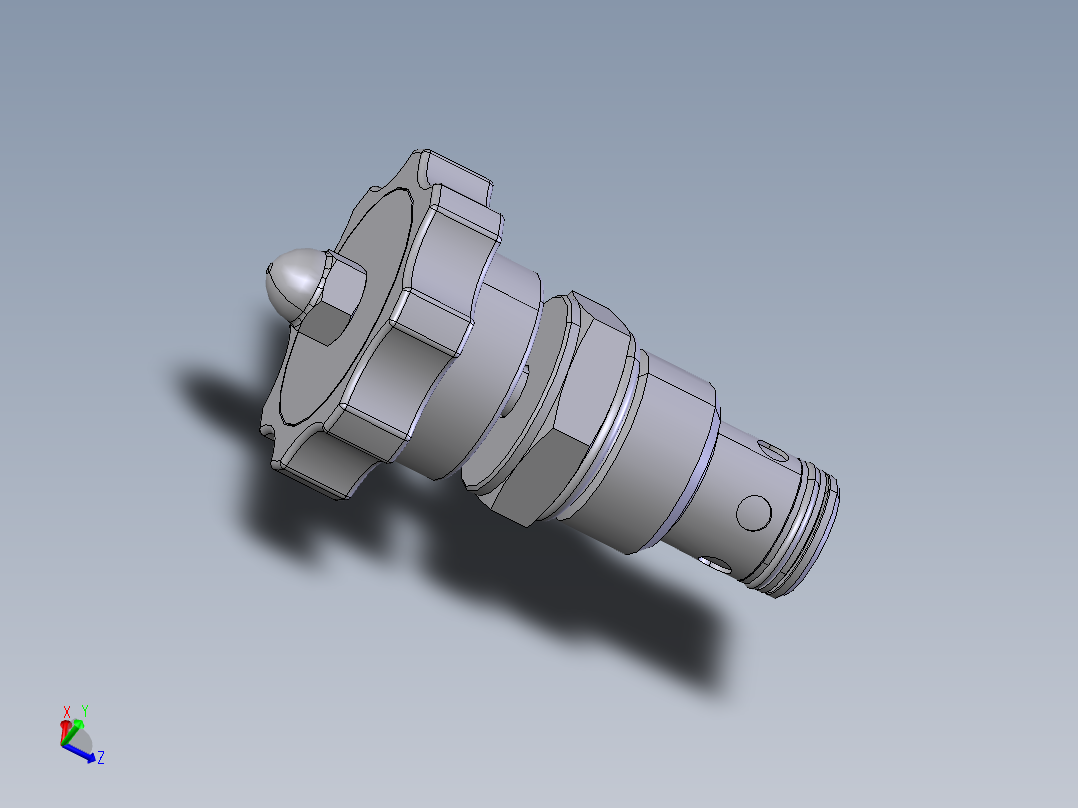 插装式液压流量控制阀