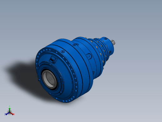 行星齿轮减速机 R4EL 061A 178Y Z120M2 F05W C38X58 B5