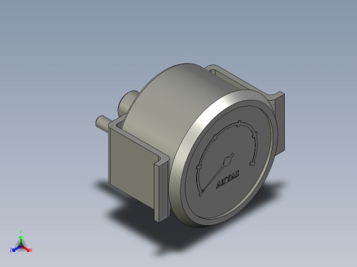 F-GU4010M-压力表正等轴测缩略图