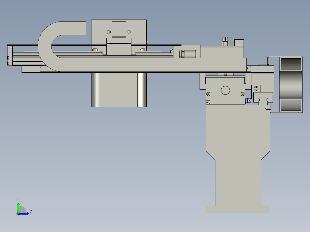 01数字机械手左视图