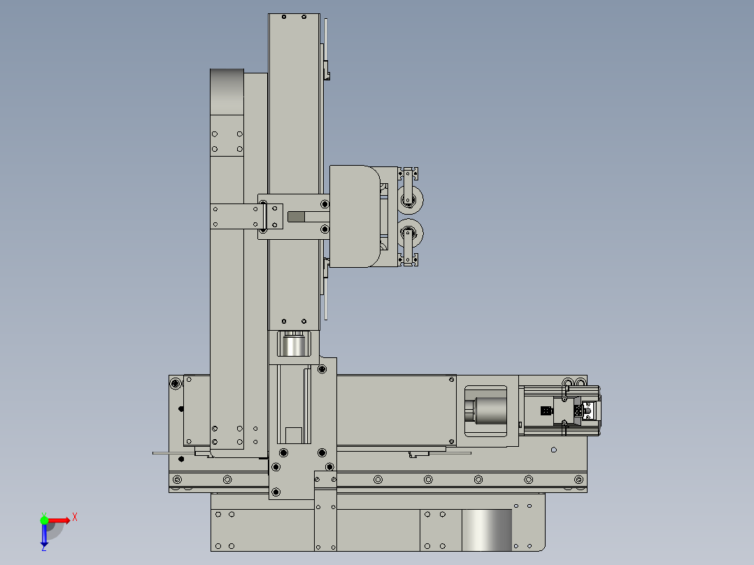01数字机械手俯视图