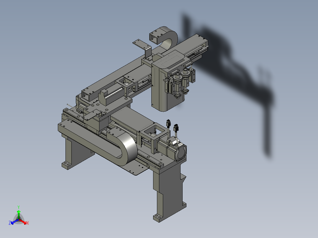 01数字机械手正等轴测图