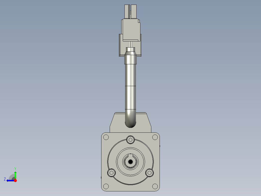 1MSMF012L1U2100w低惯量增量型无刹车0右视图