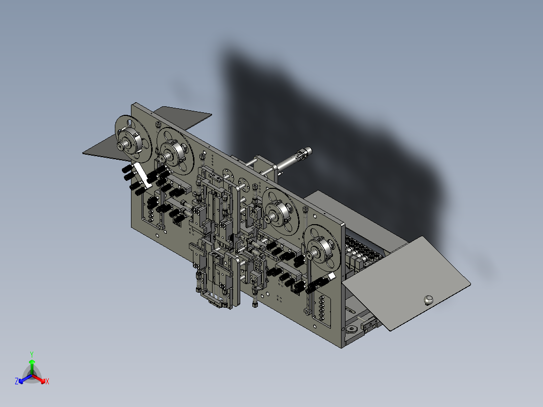 贴胶机构组装体-dtk