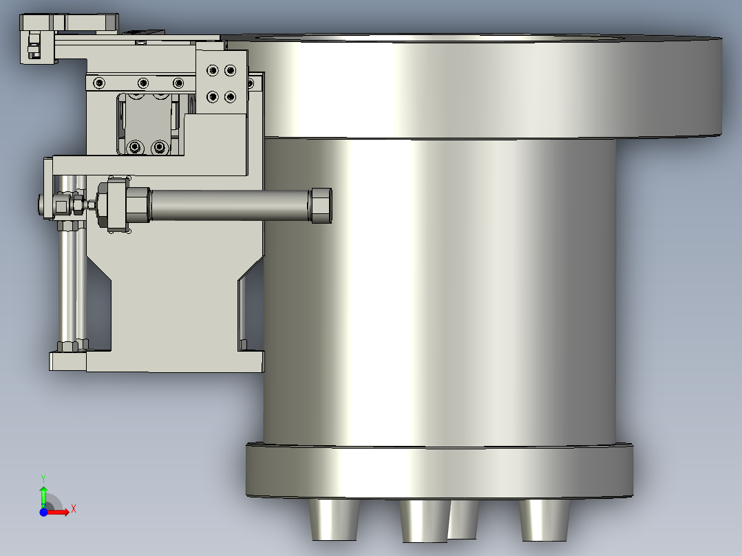 螺丝上料组前视图