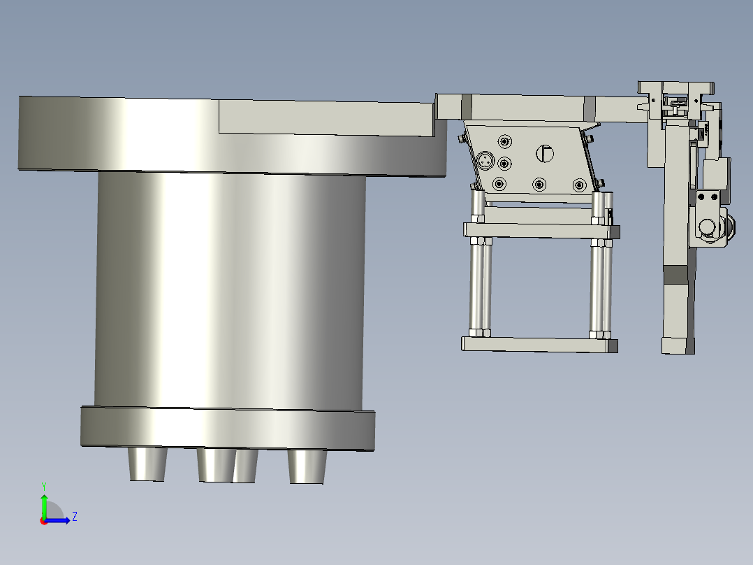 螺丝上料组左视图