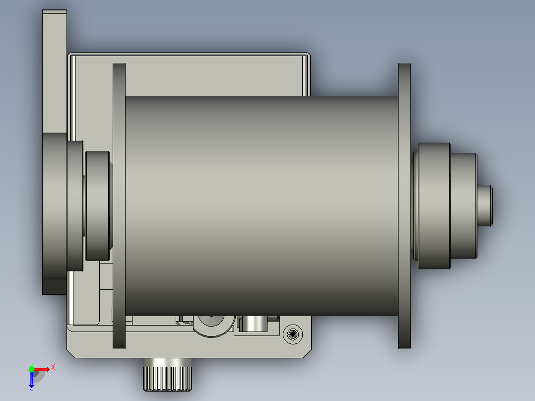 侧挂出锡控制器俯视图