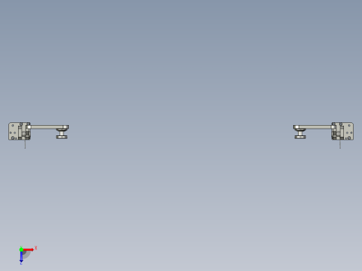 挂架旋转机构俯视缩略图