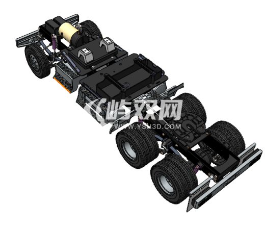 重型汽车底盘（传动系、行驶系、转向系和制动系）缩略图