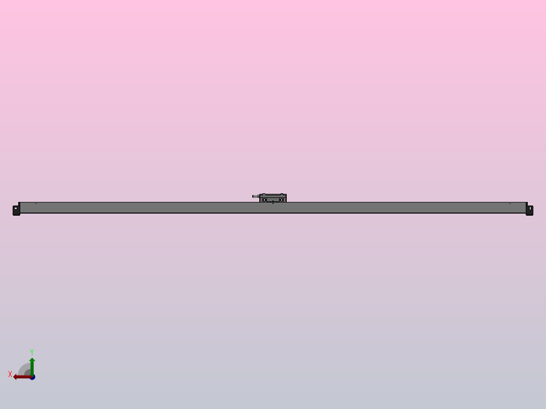 JCXE-B型光栅尺[JCXE1600-B1]后视图