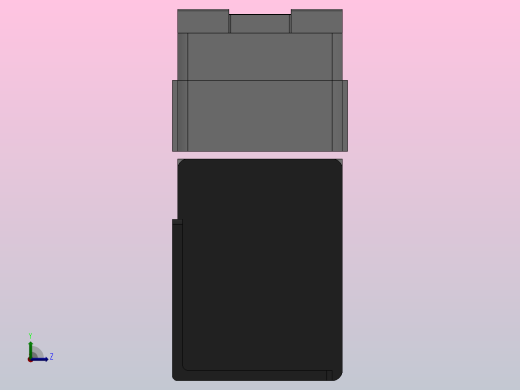 JCXE-B型光栅尺[JCXE1600-B1]左视缩略图