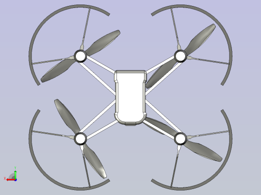 无人机原型   step后视缩略图