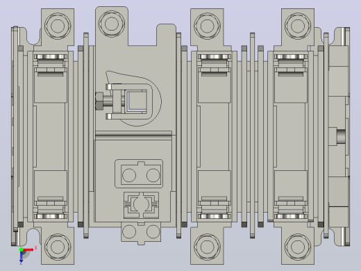 HH15-125_3QSA 3P隔离开关熔断器组三维模型202012俯视缩略图