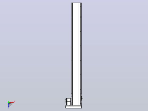 日规模组半封闭丝杆TPA-HNR-140D-2010C-L1200-ML-C-P40-N3俯视缩略图