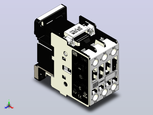 接触器CWM25-10-30V04 25A 接触器WEG