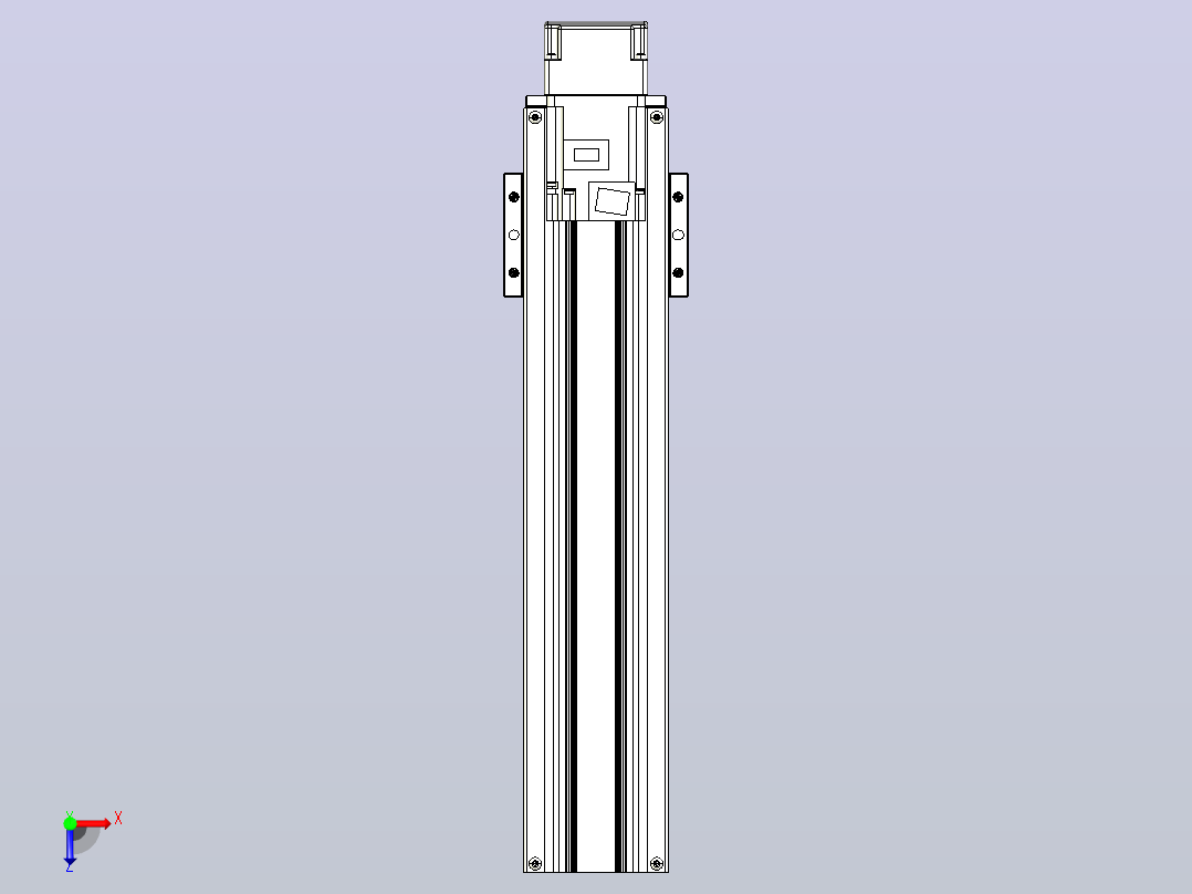 钢基模组TPA-KNR-8610C-440A1-MU-H0俯视图