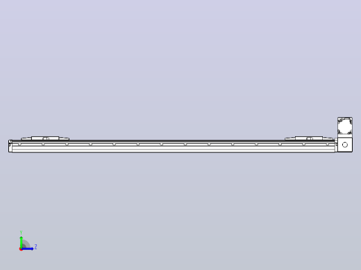 皮带直线轴双滑块型TPA-GCBS-120-P70-L450-RU-M20-N3左视缩略图