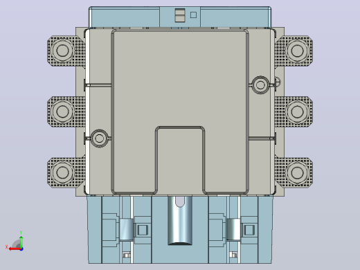 NC5-20544交流接触器三维模型202205后视缩略图