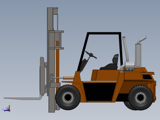 forklift-118 SW右视缩略图