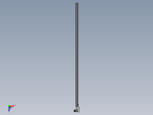 皮带直线轴半封闭可选导轨TPA-HNB-65S-90-L3050-MR-C-P10-N3俯视缩略图
