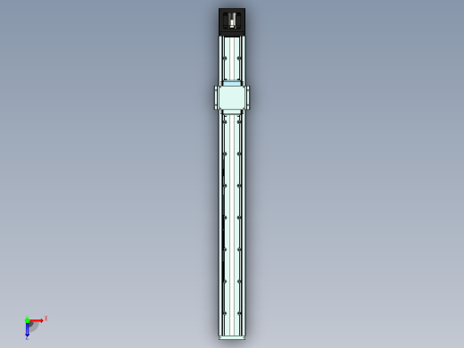 创锋精工电动滑台CFK86N-940俯视缩略图
